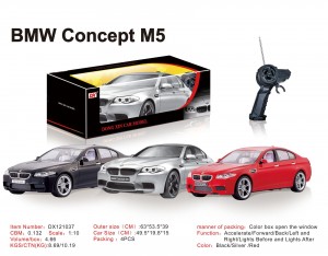 1:10 SCALE BMW M5 LICENSE REMOTE CONTROL CAR
